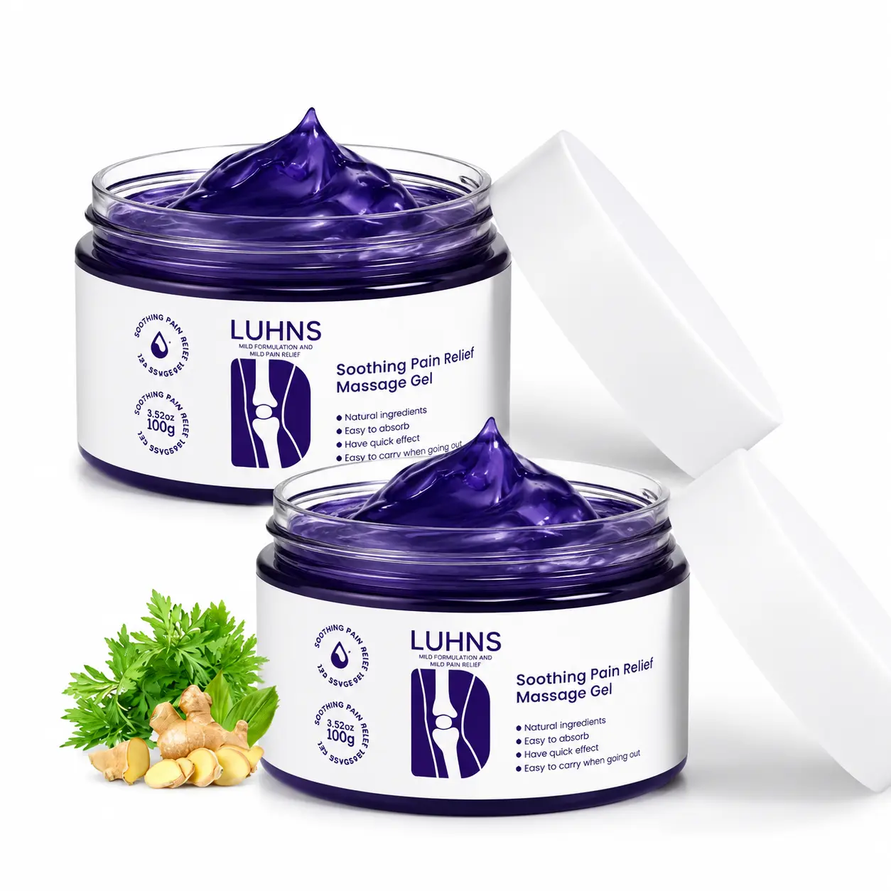 Buy 1 Get 1 Free Joint & Bone Support Gel with Curcuma Longa, Moisturizing Recovery Care for Soothing Back, Neck Discomfort