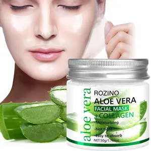 Aloe Vera Collagen Facial Mask, Collagen Hydration Mask, Moisturizing Facial Mask, Hydrating Facial Mask, Face Mask for Women & Men