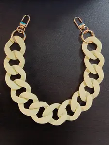 Fashion Acrylic Bag Chain, Fashion Chain Strap, Stylish and Durable, Perfect for Handbags and Purses, Ideal Accessory for Everyday Use