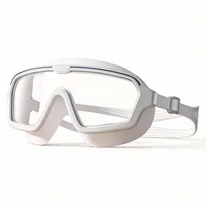 Large Frame HD Prescription Swim Goggles – Anti-Fog, Waterproof, Unisex for Adults