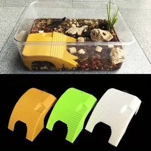 1pc Turtle basking platform climbing platform turtle basking back aquarium to avoid plastic climbing floating island multi-functional pet supplies
