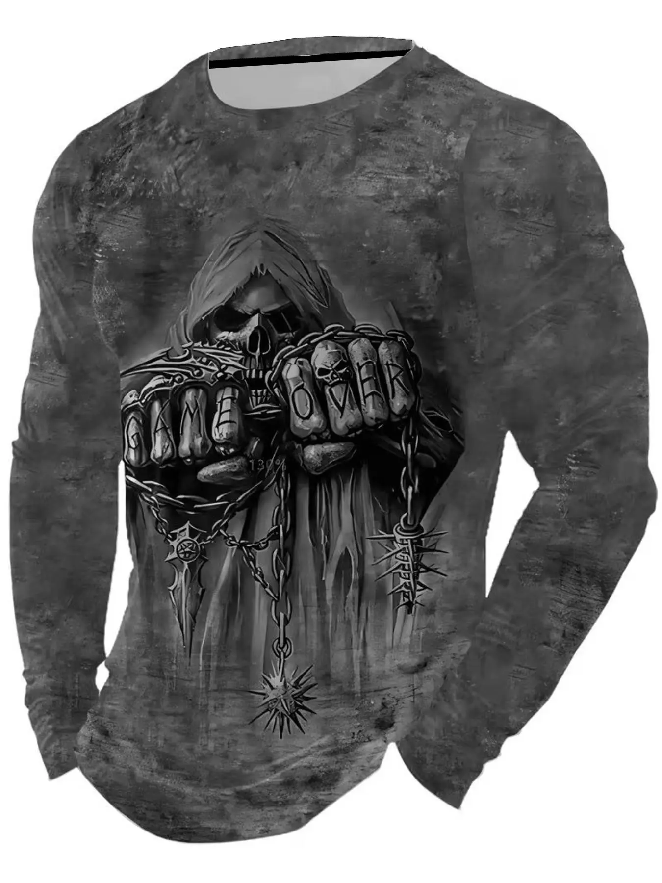 skeleton shirt long sleeve - TikTok Shop