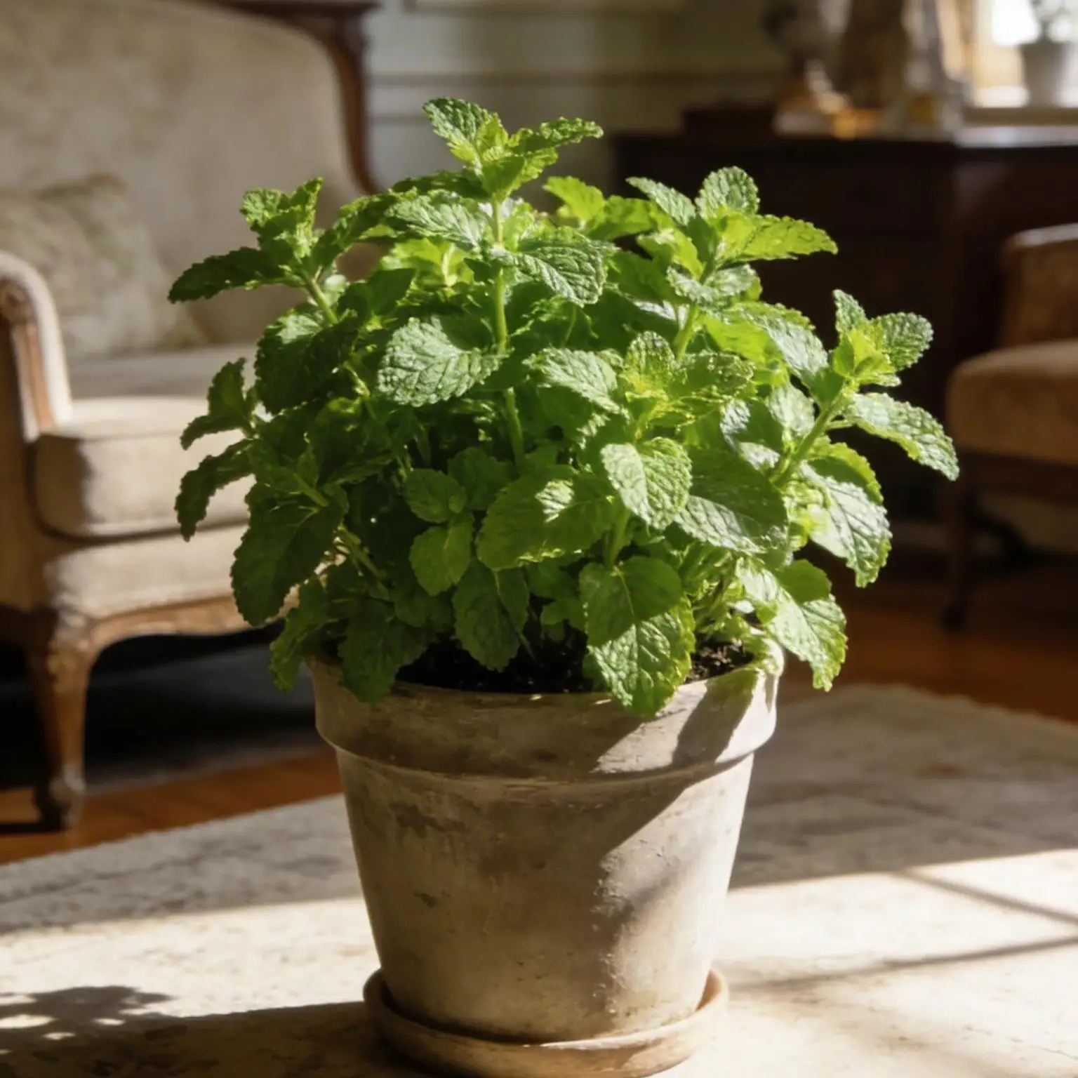 500 Mint Herb Seeds - Vigorous, Aromatic Leaves for Beginners' Home Garden Beds, Pots, Kitchen Growing; Ideal for Teas, Garnishes (Seeds Only, Not Live Plants)
