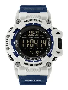 Multifunctional Student Watch, Waterproof Luminous Electronic Timepiece, Dual-Time Zone Countdown Sports Watch for Students, Modern Fashionable Wristwatch