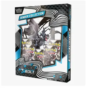Pokemon Scarlet Violet White Flair And Black Bolt Binder Collection