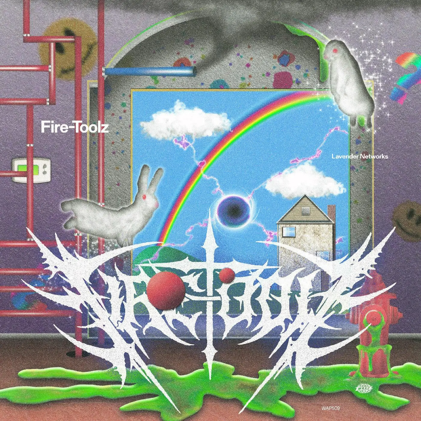 Fire-Toolz - Lavender Networks [Lavender Marble Vinyl] NEW Vinyl Record