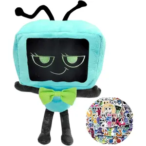 11" Vee Plush Stuffed Figure Pillow for Video Game Fans Room Decor with a Sticker Set