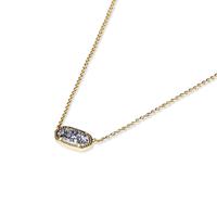 Gold Plated Platinum Drusy