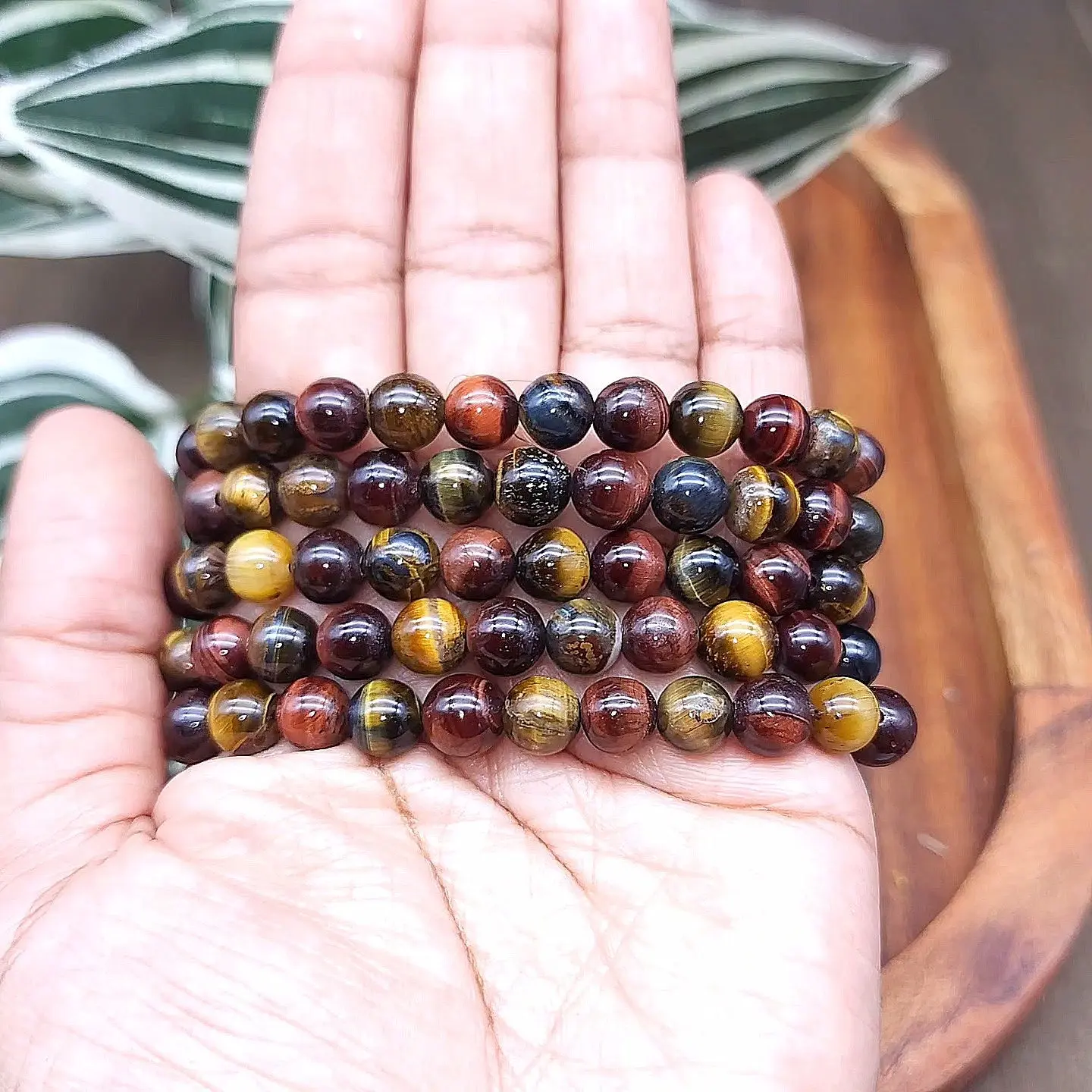 Multicolor Tigers Eye Bracelet