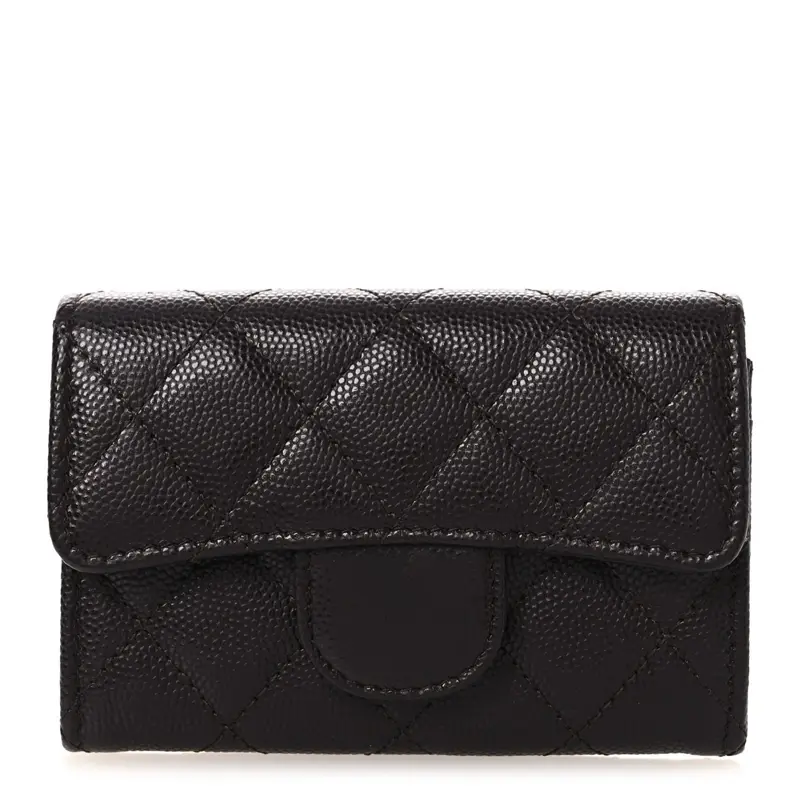 Women's Black Mini Wallet