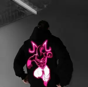 Graphic Majin Buu DBZ Hoodie 3D, Unisex Anime Printed Hoodie, Gift For Fans