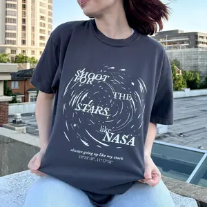 NASA Atiny Inspired Merch Concert Outfit Lowkey Kpop Tshirts
