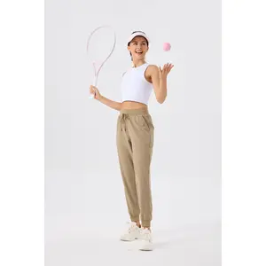 Women's Hiking Cargo Joggers Quick Dry Lightweight Water Resistant Running Athletic Pants with 2 Pockets