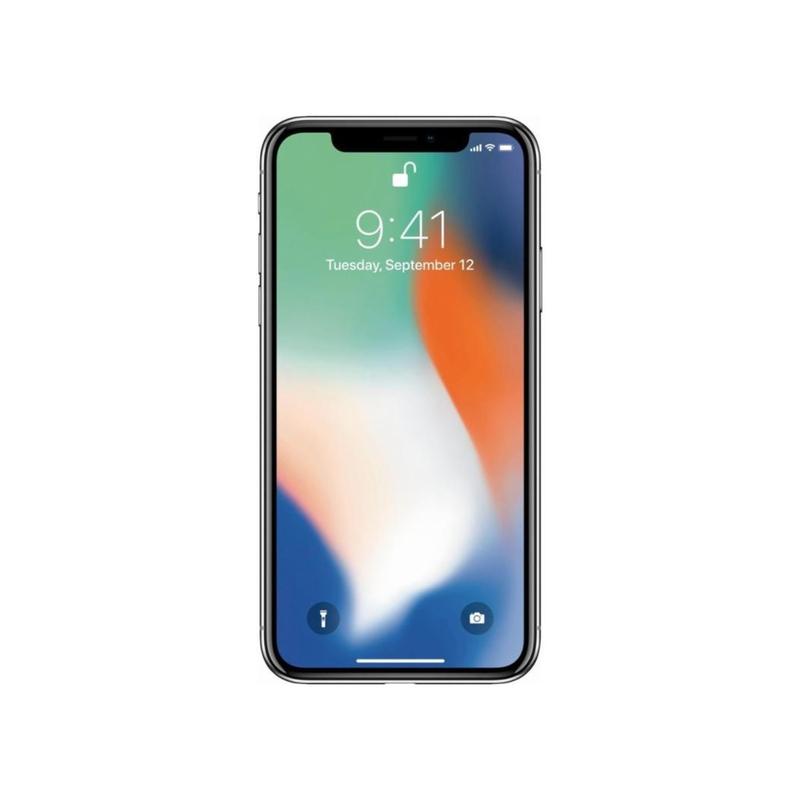 Refurbished Apple iPhone X (Unlocked) A1865 Excellent Condition with Tempered Glass Screen Protector & 1 Year Warranty