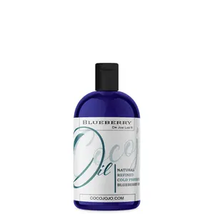 Dr Joe Lab Blueberry Seed Oil - Pure, Refined, Cold Pressed, Non-GMO, Unscented, Deodorized - 8 oz - for Skin, Hair, Nails, Body, Face, Cosmetic Formulation