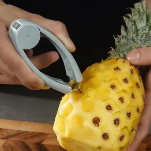 Multi-functional excavation eye stainless steel to eye clips to seed pineapple tool peeling artifact dried hole to Ti