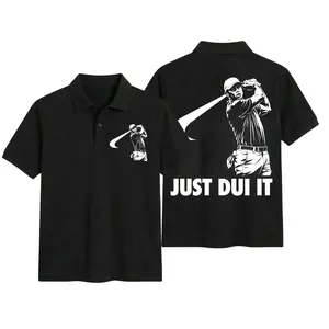 Funny Tiger Woods Mugshot Just Dui Style Polo Shirt, Golf Shirt,  Unisex Golfing Gift Shirt for Men and Women