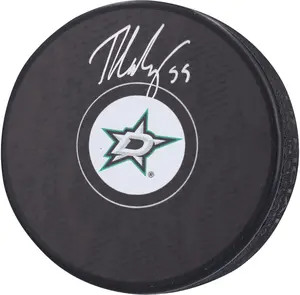 Thomas Harley Dallas Stars Autographed Hockey Puck - Fanatics Authentic Certified