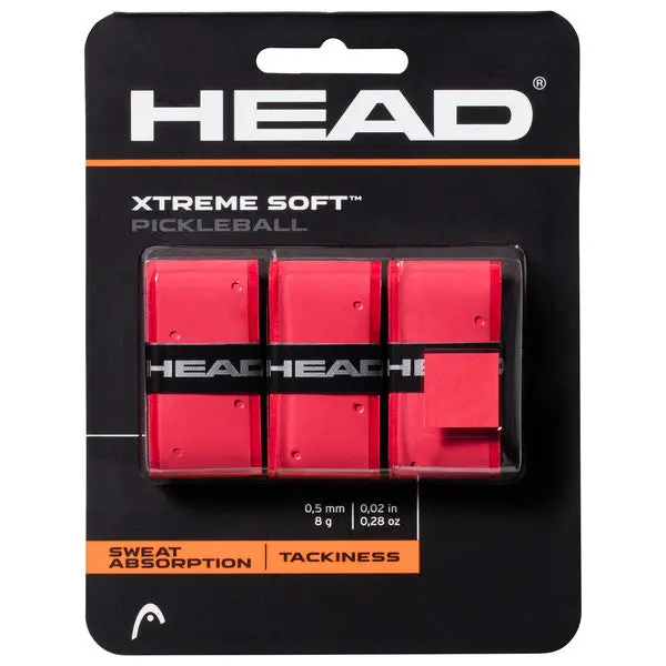 Head XtremeSoft Red Pickleball Overgrip