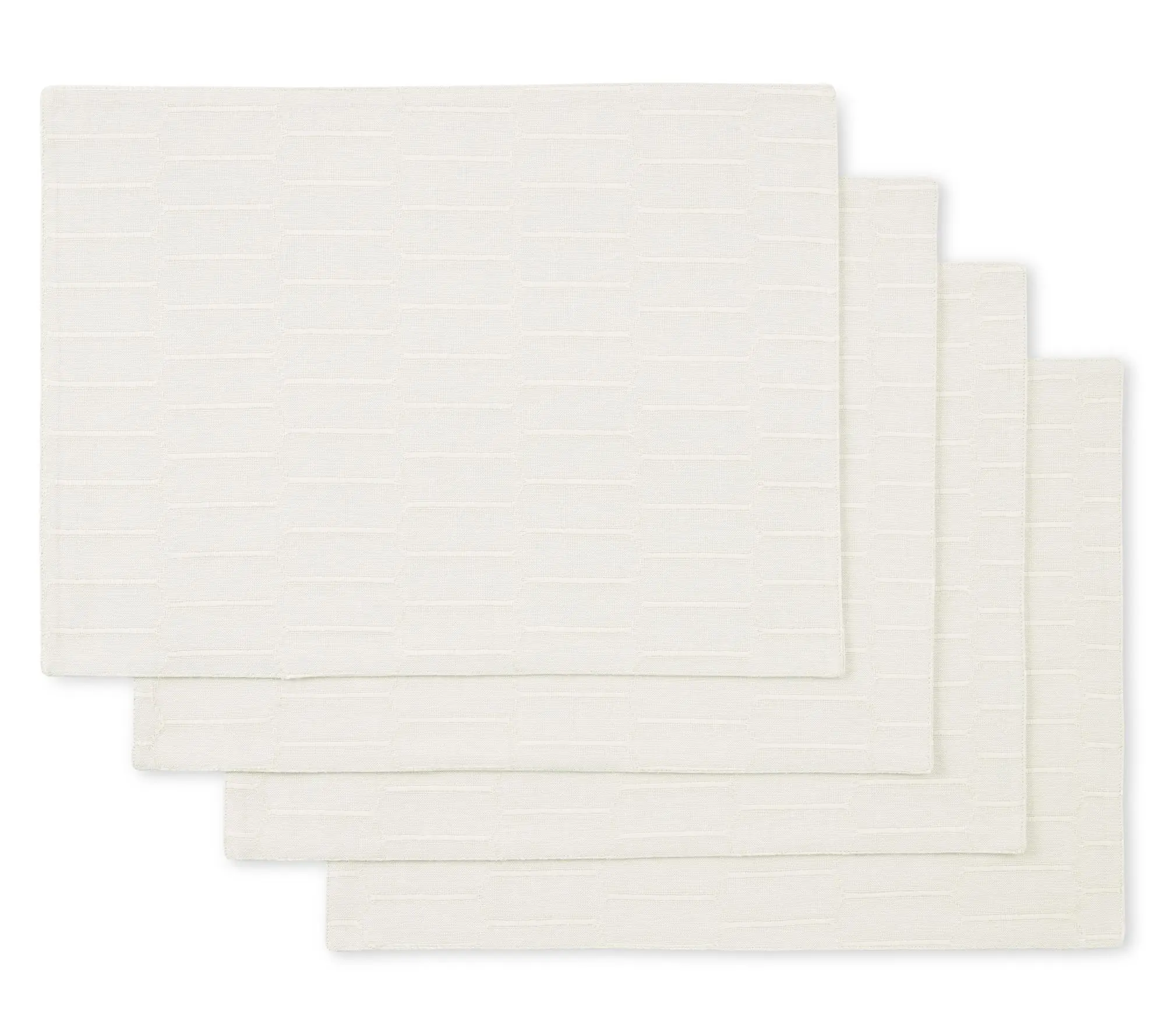 Martha Stewart Honeycomb Farmhouse Placemat 4-Pack Set Martha Stewart Honeycomb Farmhouse Placemat 4-Pack Set