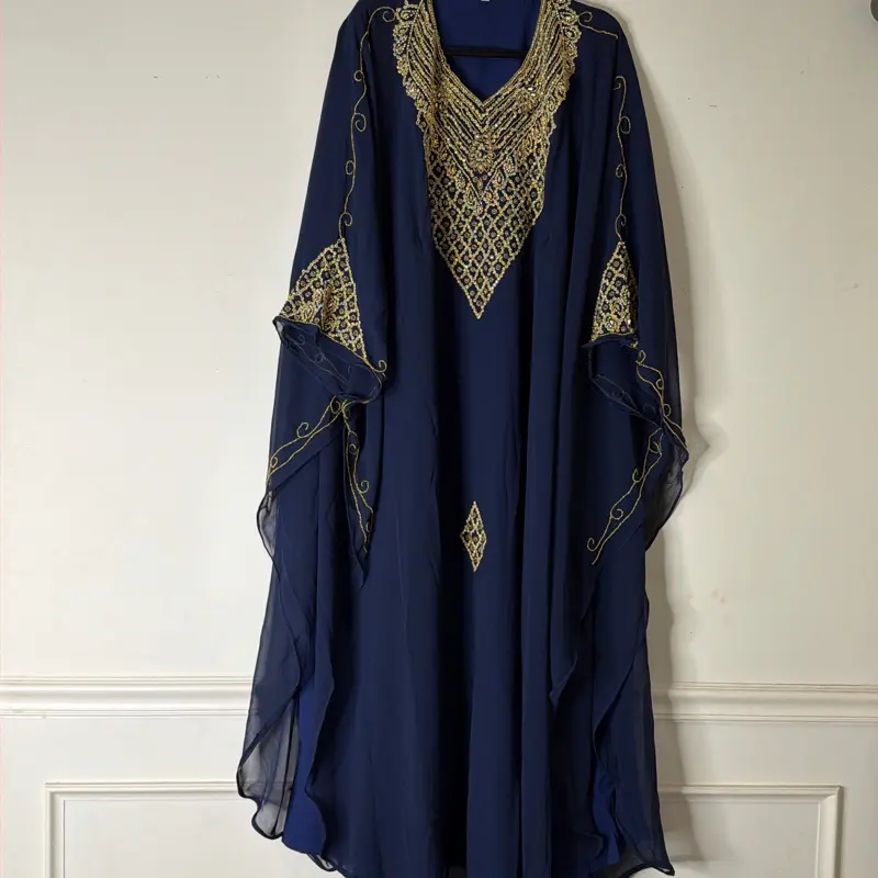 Lady's Formal Long Bubu Gown - Chic Design, Premium Fabric, Formal Wear for Special Occasions