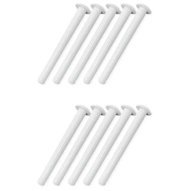 Reusable Balloon Inflation Plug Set - Durable Plastic Replacement Plugs for Balloon Inflator/Deflator - Ideal Balloon Decoration Supplies for Parties and Events - 10pcs/Pack