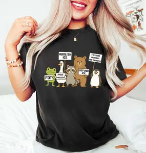 Abolish ICE Animals Shirt, Goose Protest Shirt, ICE Out Of LA Shirt, Defund Ice Shirt, Human Rights Shirt, Anti Trump Shirt, Pro Immigration