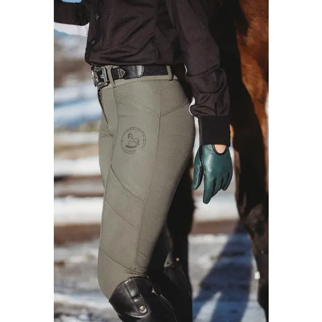 BREEKS F/S moss green