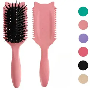 Curling Brush for Hair Care, Creates Clear Curls, Waves, and Spirals, Reduces Frizz, Increases Volume, Durable Styling Accessory, Volumizing Brush, Hair Styling Combs