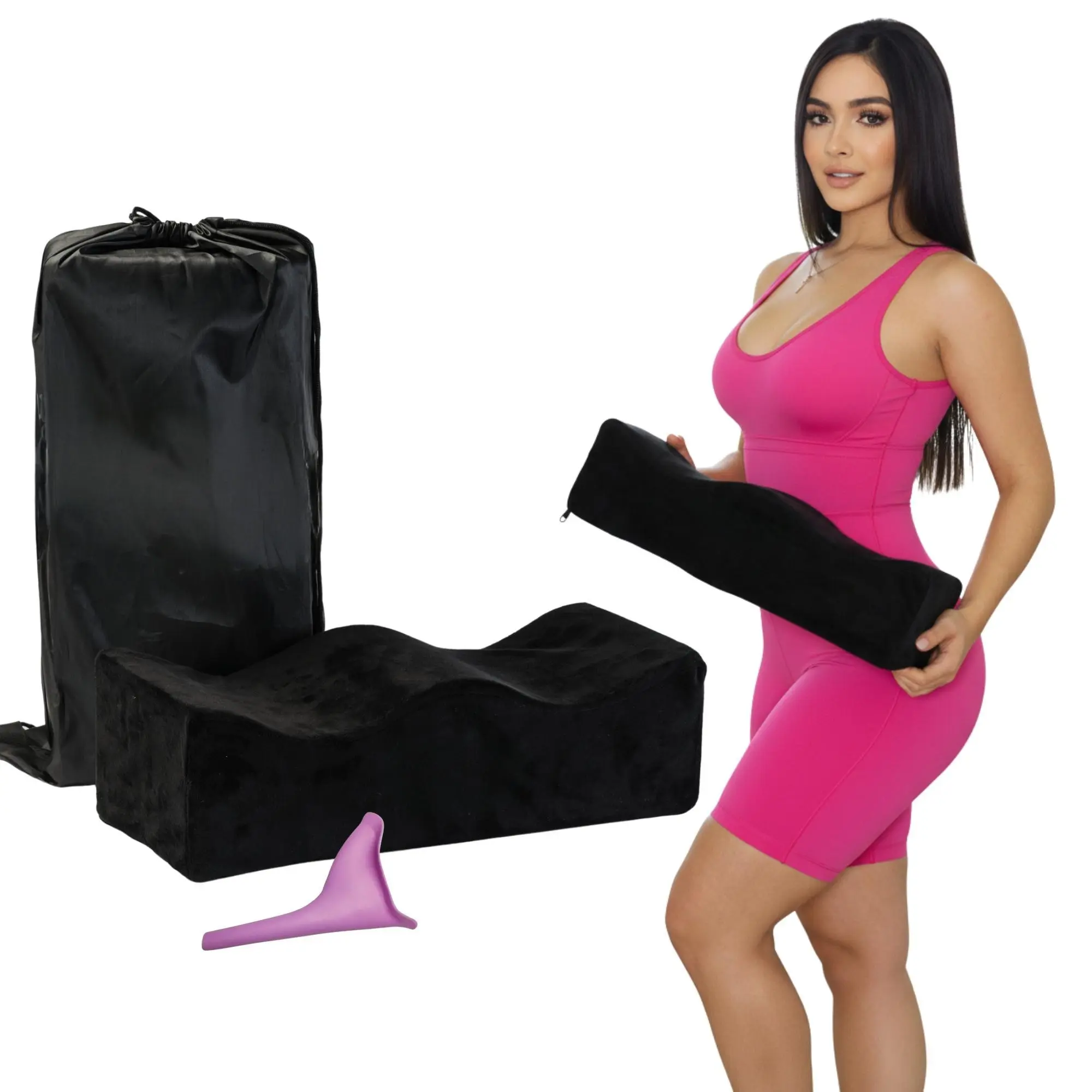 BBL Pillow After Surgery, Soft Butt Cushion Surgery Pillow with Female Urinal, Multipurpose Butt Pillows BBL Post Surgery Supplies, Booty Pillows Cojin Post Operatorio BBL Lifting Cushions