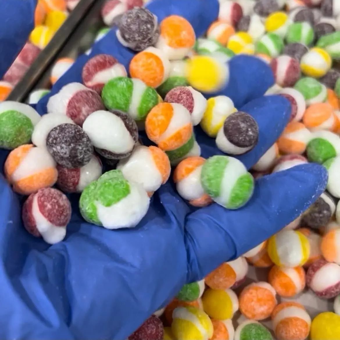 Freeze Dried Crazy Crazy Sour Rainbow Bites 4oz bag
