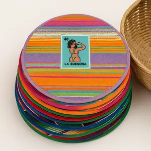 El Alebrije - Mexican Tortilla Warmer Pouch - Mexican Loteria Tortilla Warmer - Tortillero de Loteria Mexicana | Microwable For Corn, Flour Tortilla | Design May Vary