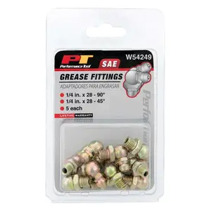 Wilmar  0.25 x 28 in. Thread Grease Fittings - Pack of 10