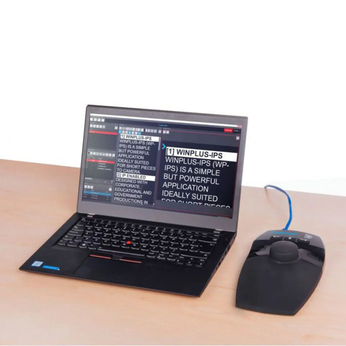 New Autoscript EVO-IPS15 15 in On-Camera Teleprompt Package - Includes WP-IPS Software, Hand Scroll