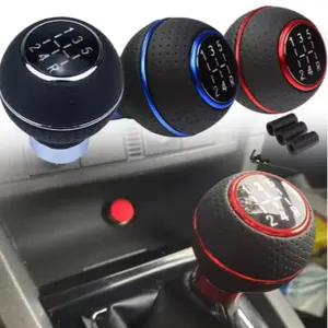 Car Modification 5-speed Manual Gear Shift Head, 1pc Universal Gear Shift Head, Manual Gear Lever, Car Interior Accessories, Automotive, Vehicle, Shift Knob