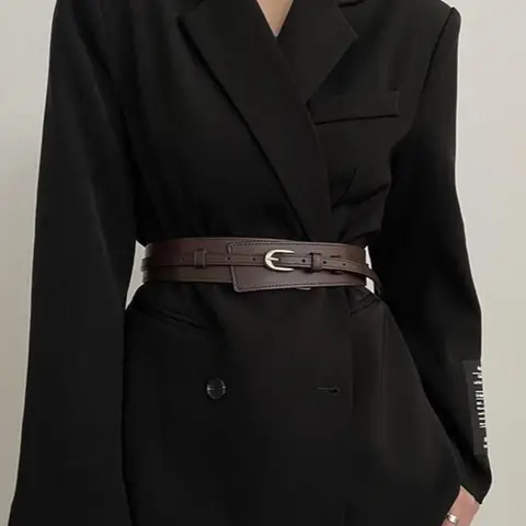 Women's Solid Color Tape Belt, Casual Belt, Casual Style Belts, Modern Buckle Belts, Personality Fashionable Waistband for Jeans & Short Skirt, Trendy All-match & Exquisite Clothes Accessories for Women & Girls
