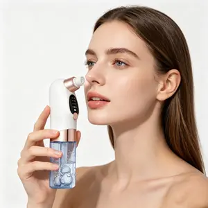 Beauty device - Small bubble blackhead removal device - Magic tool for purifying skin - Powerful suction for removing blackheads and acne - High-efficiency blackhead removal device