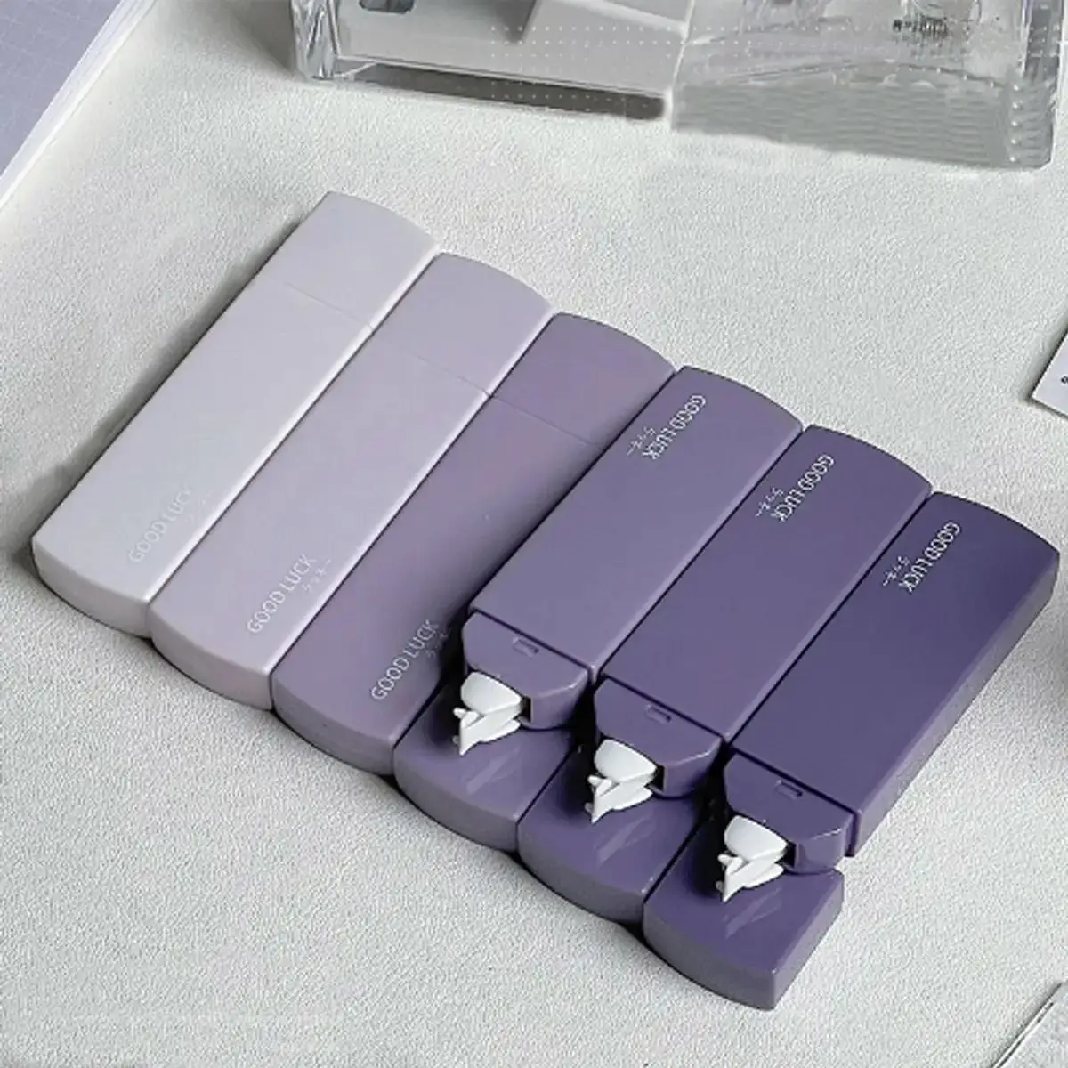 Correction Tape, 6 Counts Gradient Color Correct Correction Tape, Mini Correction Tape, Stationery Supplies, Teacher Gifts