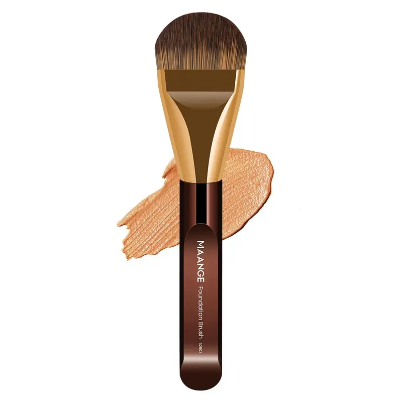 Makeup Brush, Cosmetics Brush, Face Makeup Brushes, Foundation Brush, Contoured Foundation Brush, Mask Brush, Makeup Accessories, Professional Makeup Tool for Women & Girls
