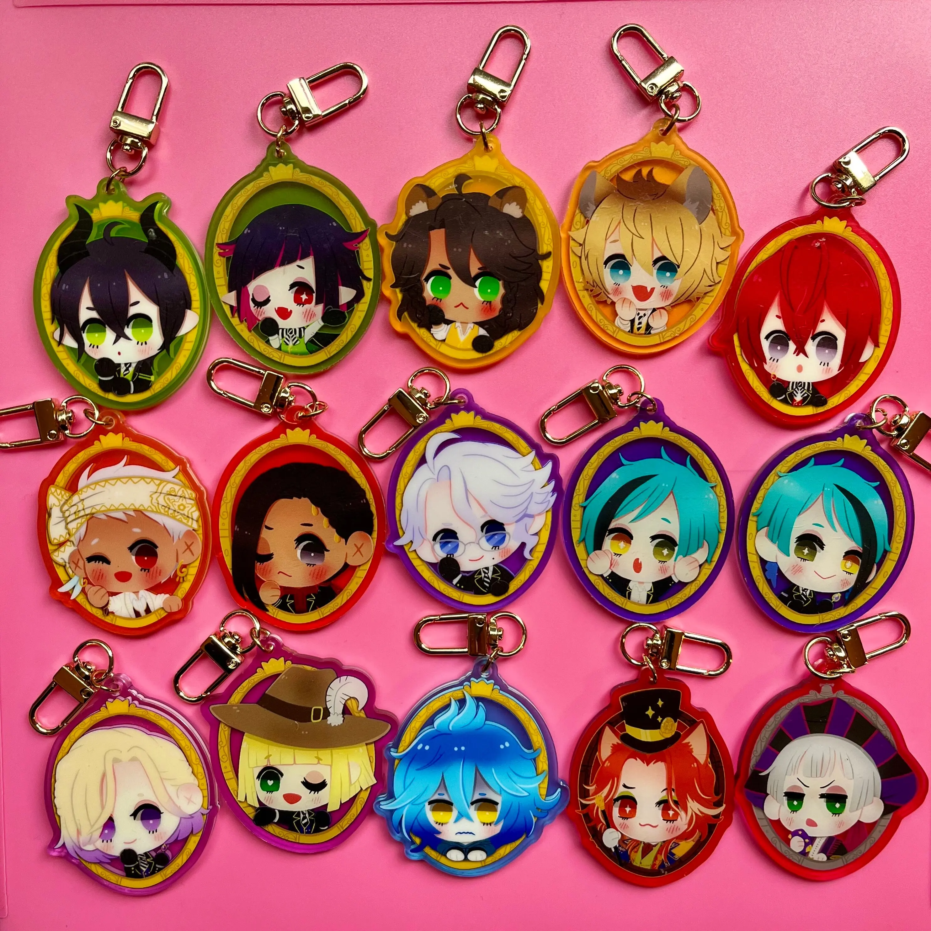 Twisted Wonderland inspired Keychains