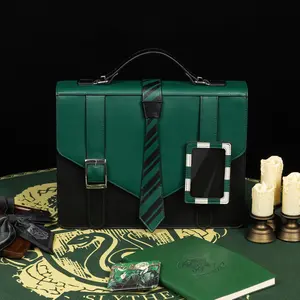 THE JUNCO Non-Property·3-in-1 ITA Bag – Convertible Backpack Crossbody Shoulder Tote with Clear Window, Large Capacity Lightweight Design, Ideal Everyday Bag for College, Commute & Daily Use, Green