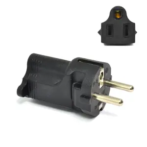 Europe (Schuko) Travel Adapter - Type E/F - Industrial Grade (IG-9)