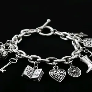 Create Your Own Charm Bracelet with Many Different Designs to Choose From Featuring Unique Charms Including a Heart and Key