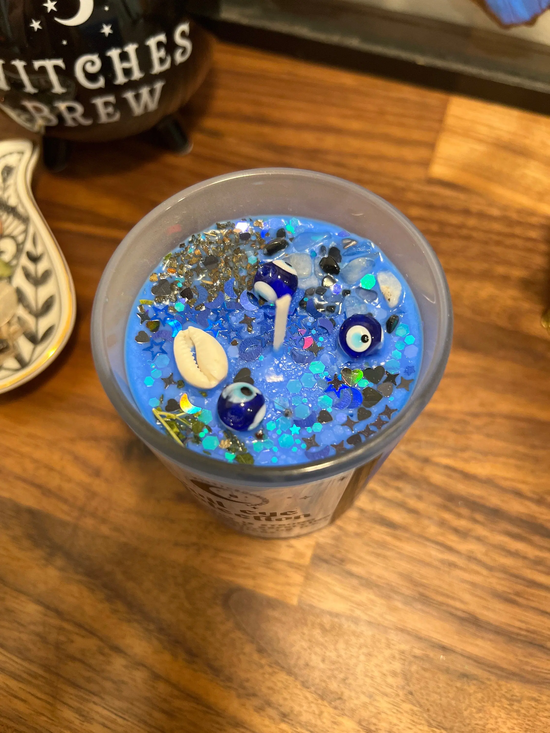 Evil Eye Protection Candle: Hoodoo Witchcraft Spell, Spiritual Apothecary