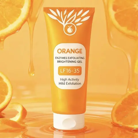 BAOrange Gentle Aroma Scented Cleanser Exfoliator Peeling Gel LF16-35 - Mild Salicylic Acid Formula, Deep Clean Exfoliation, Hydrating Nourishment, For All Skin Types, Face & Body Care, Deep Clean Body Peels
