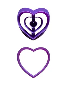 Heart Concha Stamp and Cutter