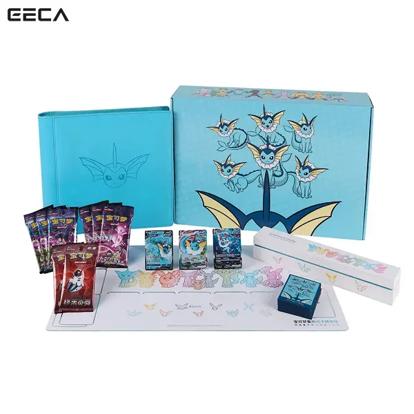 Pokémon TCG S-Chinese 2024 Eevee Advanced Gift Box Vaporeon VMAX Exclusive New Sealed - Ship Sealed