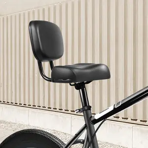 Adjustable Backrest Bike Seat For Tricycle Bicycle Exercise Bike Adult Replacement
