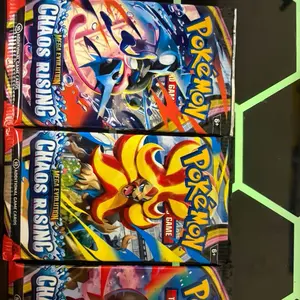 Mega evolution  chaos rising single  booster packs