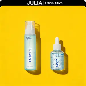 【JU】FASCY Instant Moisture Set  | Deep Hydration with 9 Types of Hyaluronic Acid | Plant Derived Ingredients | Panthenol | Korean Skincare